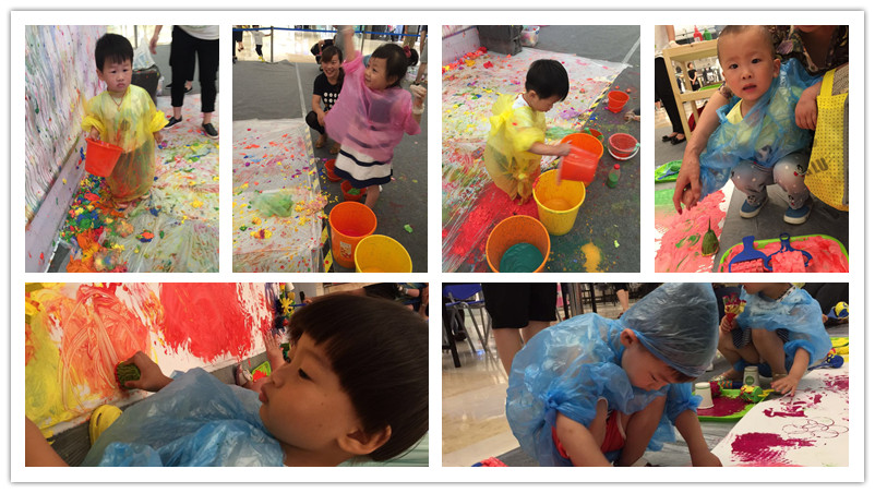 BBunion国际早教宜兴中心活动花絮：“玩转色彩”DIY创意美术